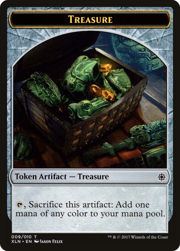 Dinosaur Token (05) // Treasure Token (09) [Ixalan Tokens] [Non-Foil]