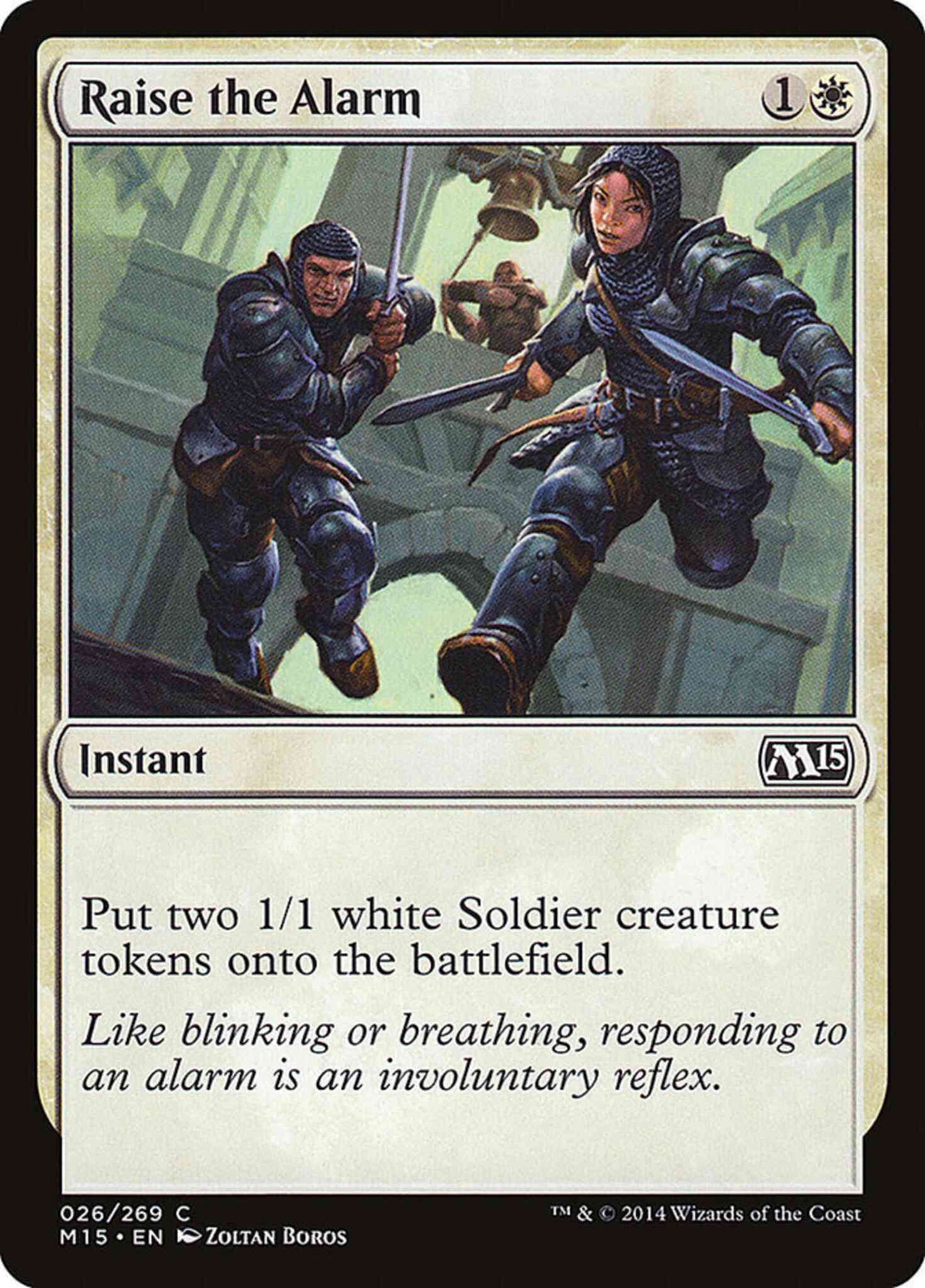 Raise the Alarm [26] [Magic 2015] [Non-Foil]