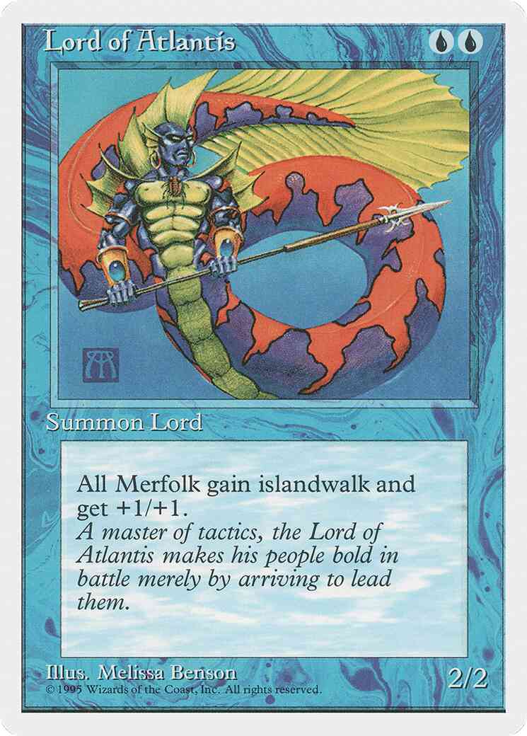 Lord of Atlantis [82] [Fourth Edition] [Non-Foil]
