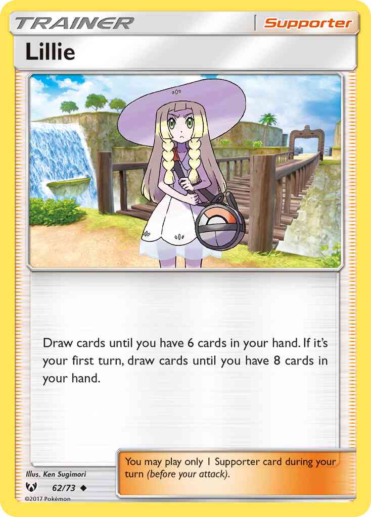 Lillie - 62/73 - Uncommon [sm35-62] [Reverse Holo]