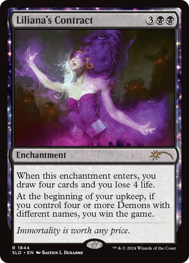 Liliana's Contract [1844] [20 Ways to Win] [Secret Lair Drop] [Non-Foil]