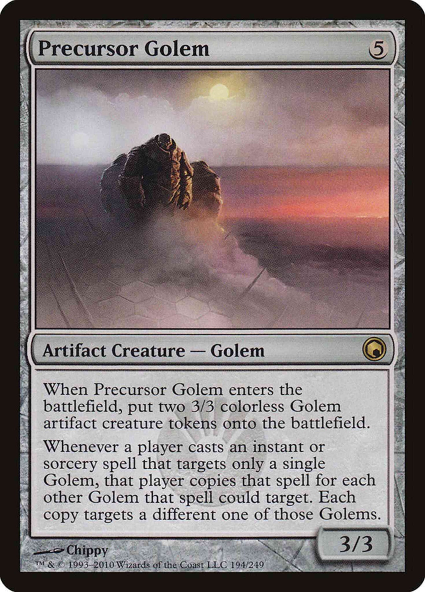 Precursor Golem [194] [Scars Of Mirrodin] [Non-Foil]