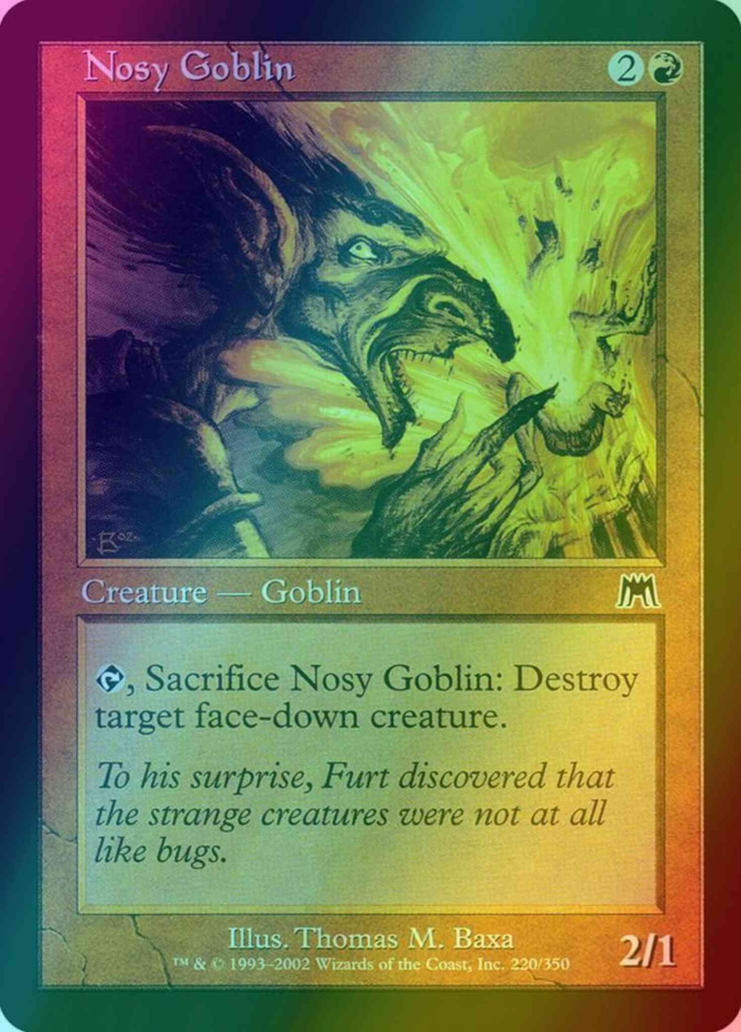 Nosy Goblin [220] [Onslaught] [Foil]