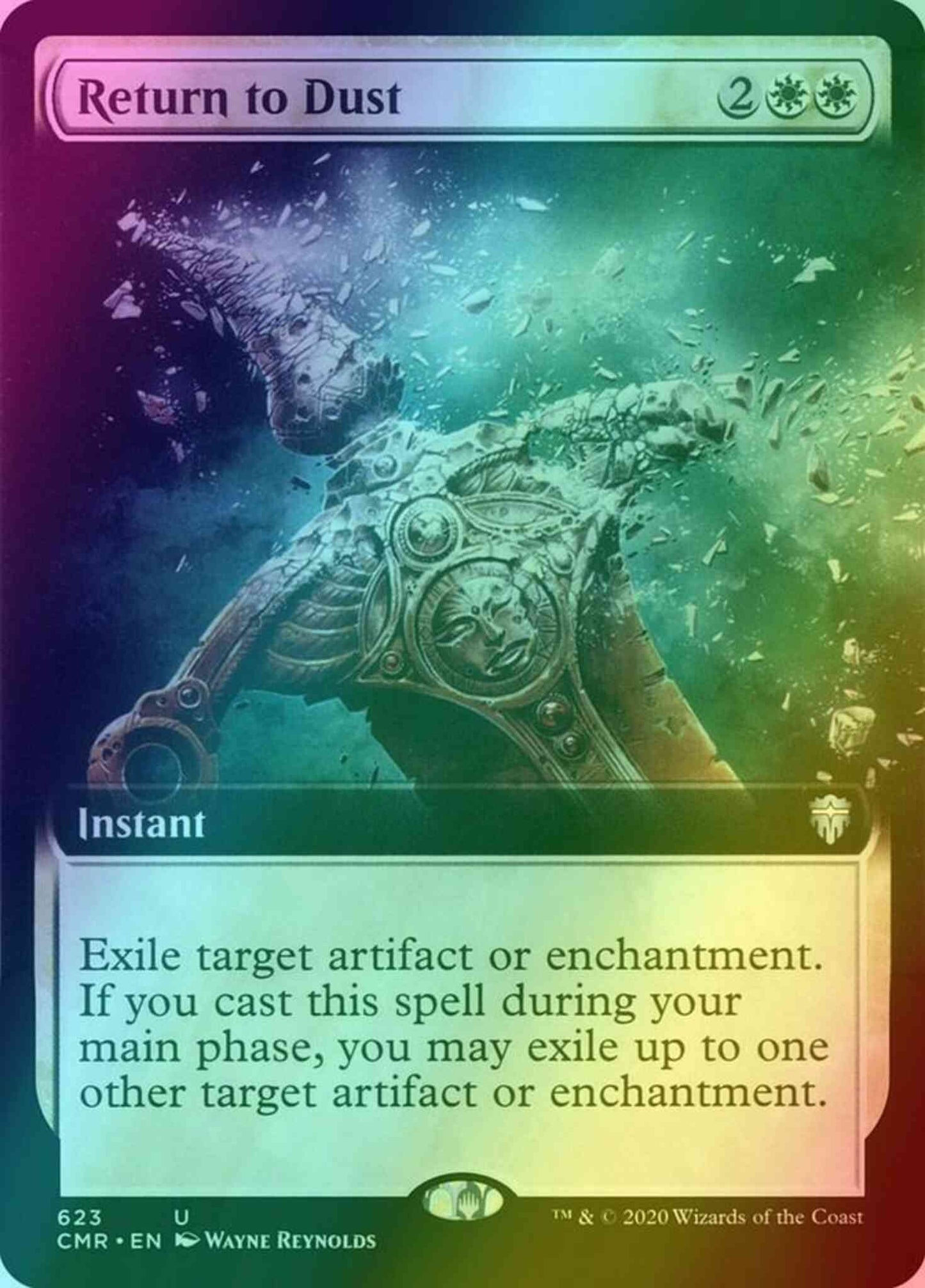 Return to Dust [623] [Extended Art] [Commander Legends] [Foil]