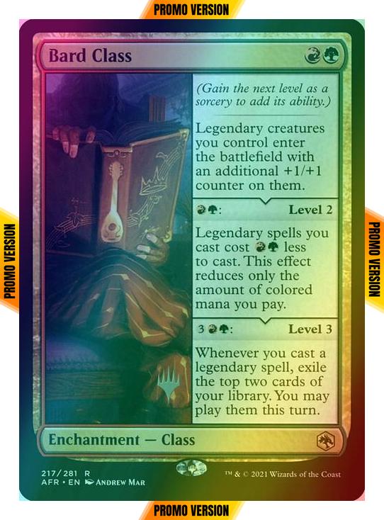 Bard Class [Promo Pack] [217p] [Adventures in the Forgotten Realms Promos] [Foil]