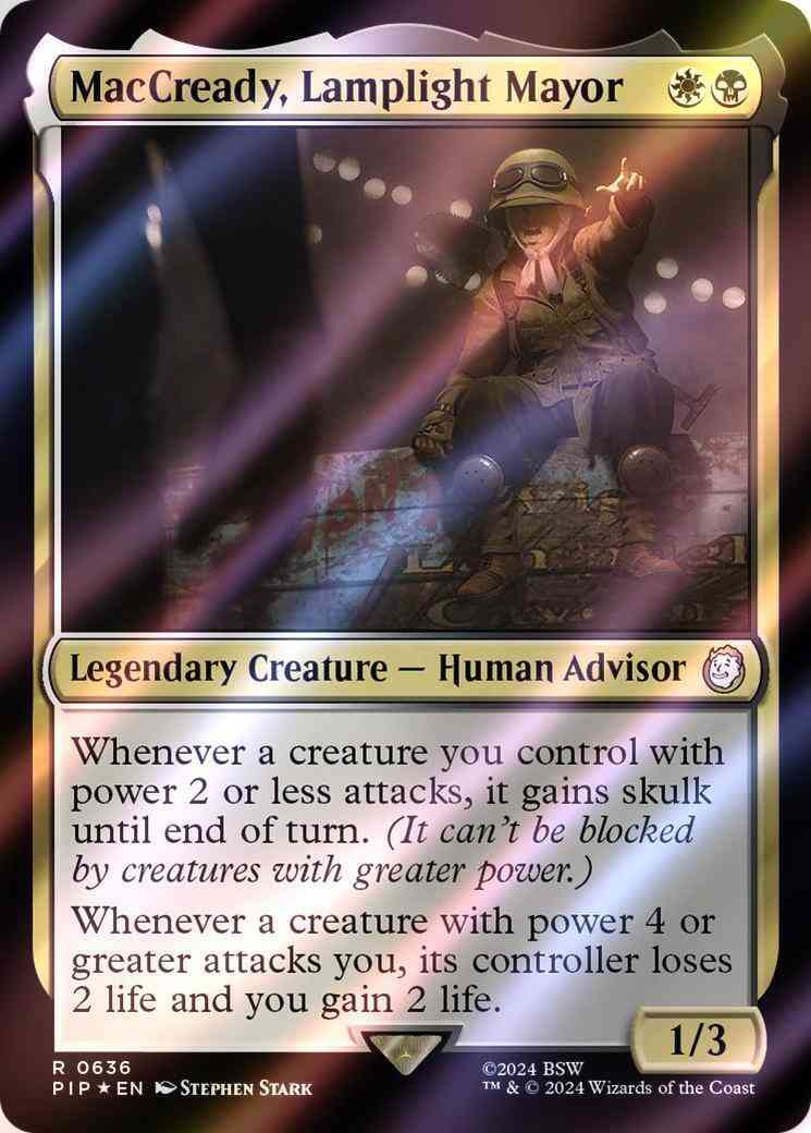 MacCready, Lamplight Mayor [636] [Fallout] [Surge Foil]