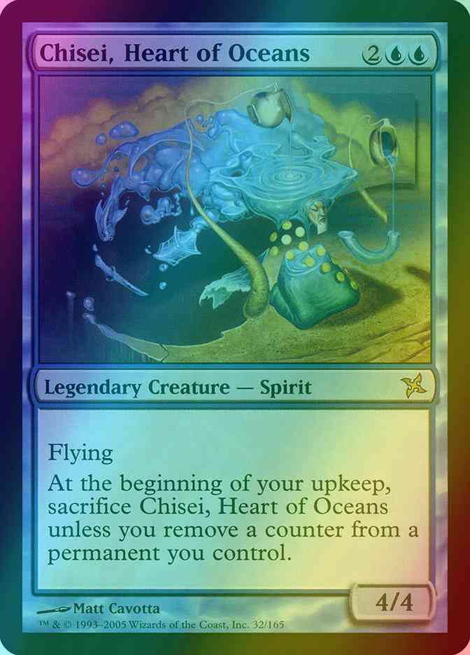 Chisei, Heart of Oceans [32] [Betrayers of Kamigawa] [Foil]