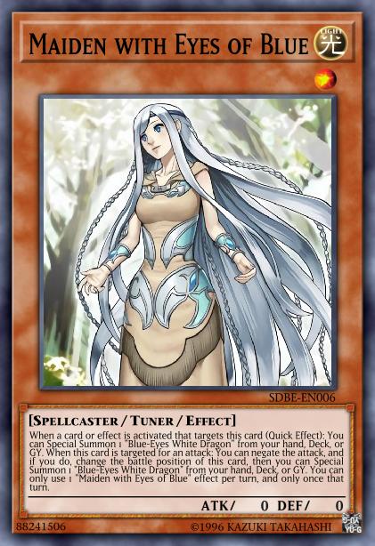 Maiden with Eyes of Blue - LDK2-ENK06 - Ultra Rare - Unlimited