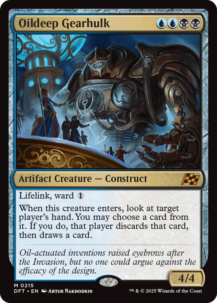Oildeep Gearhulk [215] [Aetherdrift] [Non-Foil]