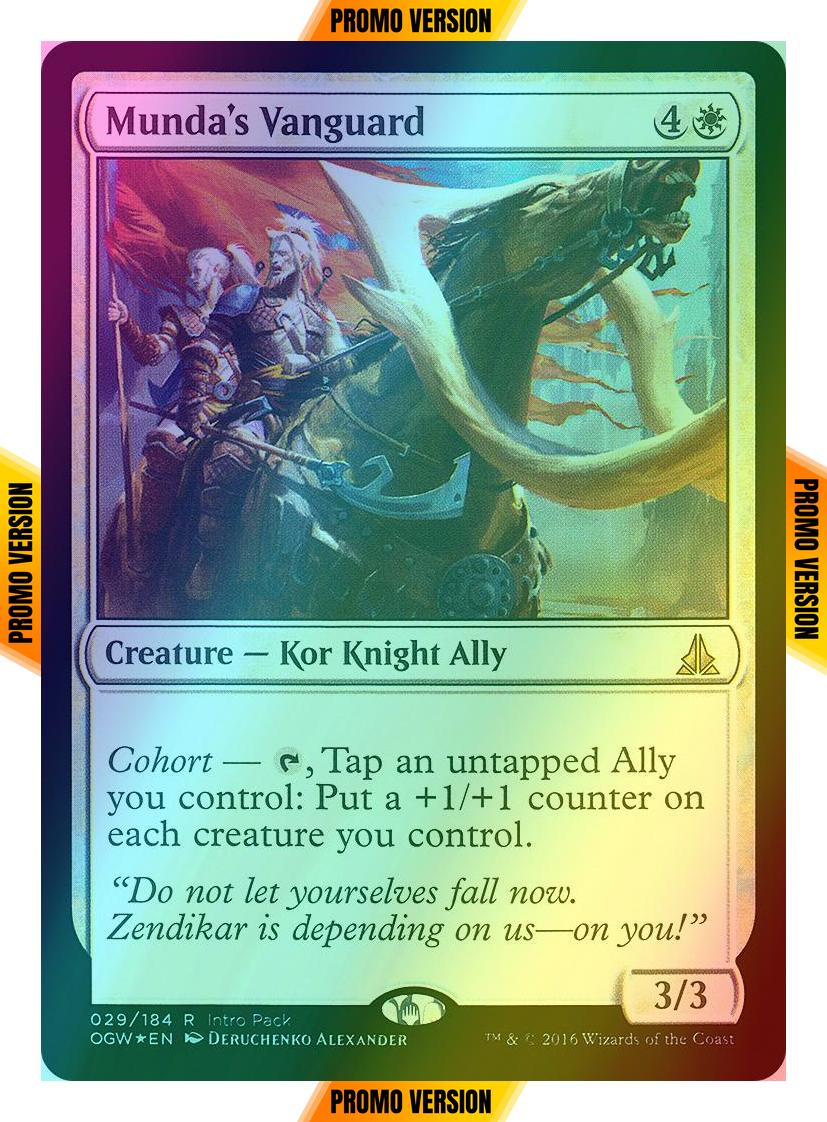 Munda's Vanguard [29] [Intro Pack] [Oath of the Gatewatch Promos] [Foil]