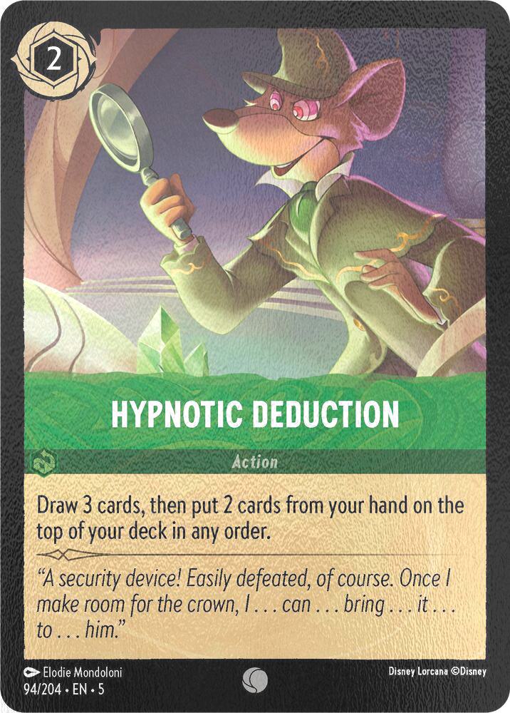 Hypnotic Deduction - 94/204 [Shimmering Skies] [Cold Foil]