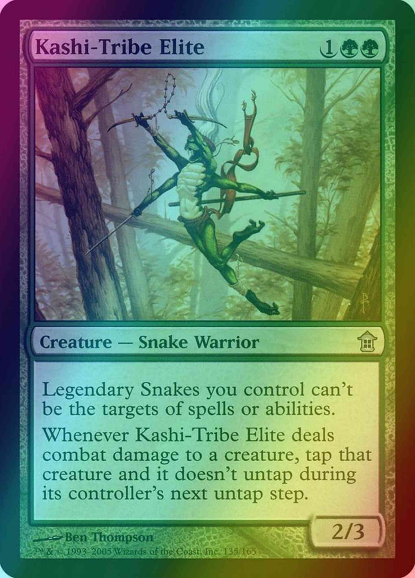 Kashi-Tribe Elite [135] [Saviors of Kamigawa] [Foil]
