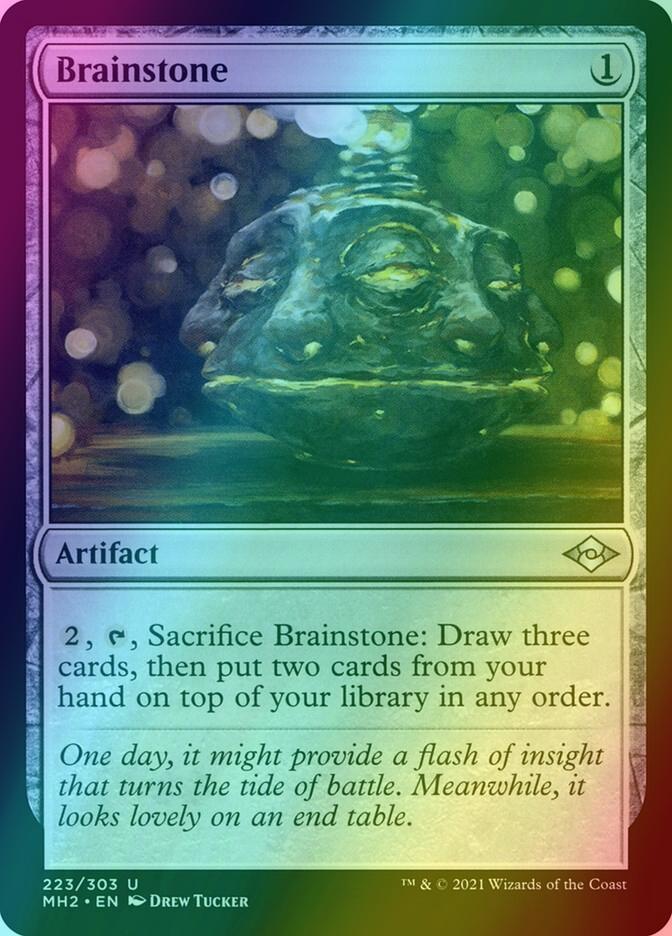 Brainstone [223] [Modern Horizons 2] [Foil]
