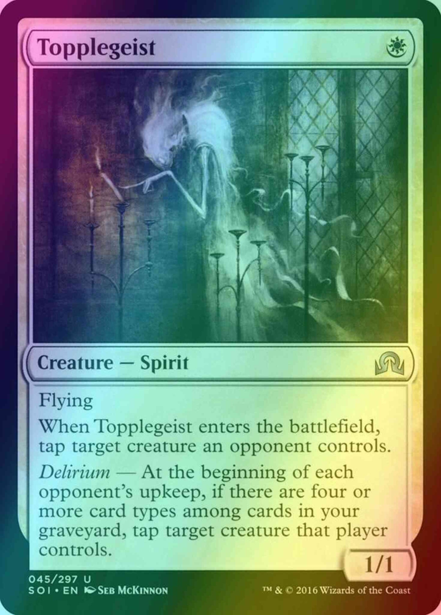 Topplegeist [45] [Shadows over Innistrad] [Foil]