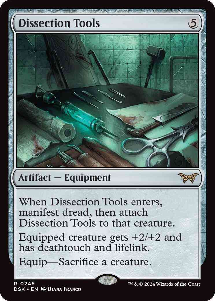 Dissection Tools [245] [Duskmourn: House of Horror] [Non-Foil]