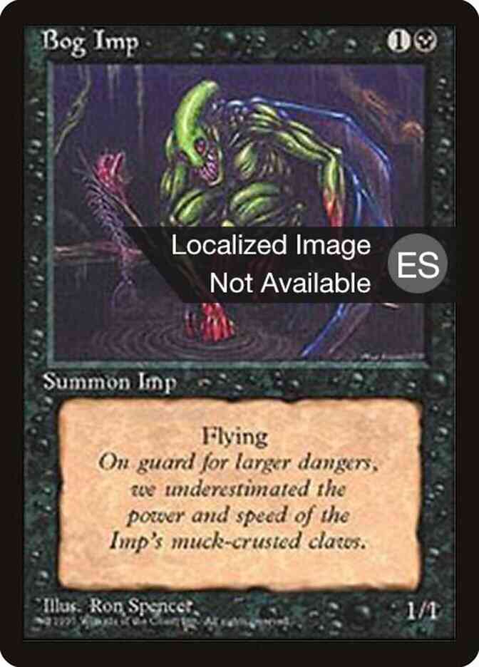 Bog Imp - Spanish [123] [Fourth Edition Black Border: Spanish] [Non-Foil]