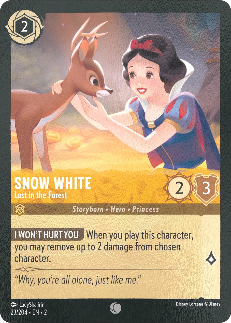 Snow White - Lost in the Forest - 23/204 [Rise Of The Floodborn] [Cold Foil]