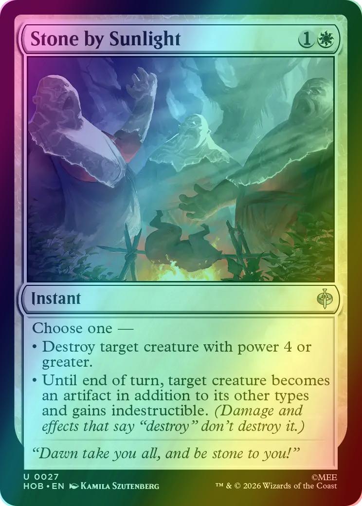 Stone by Sunlight [27] [The Hobbit] [Foil]
