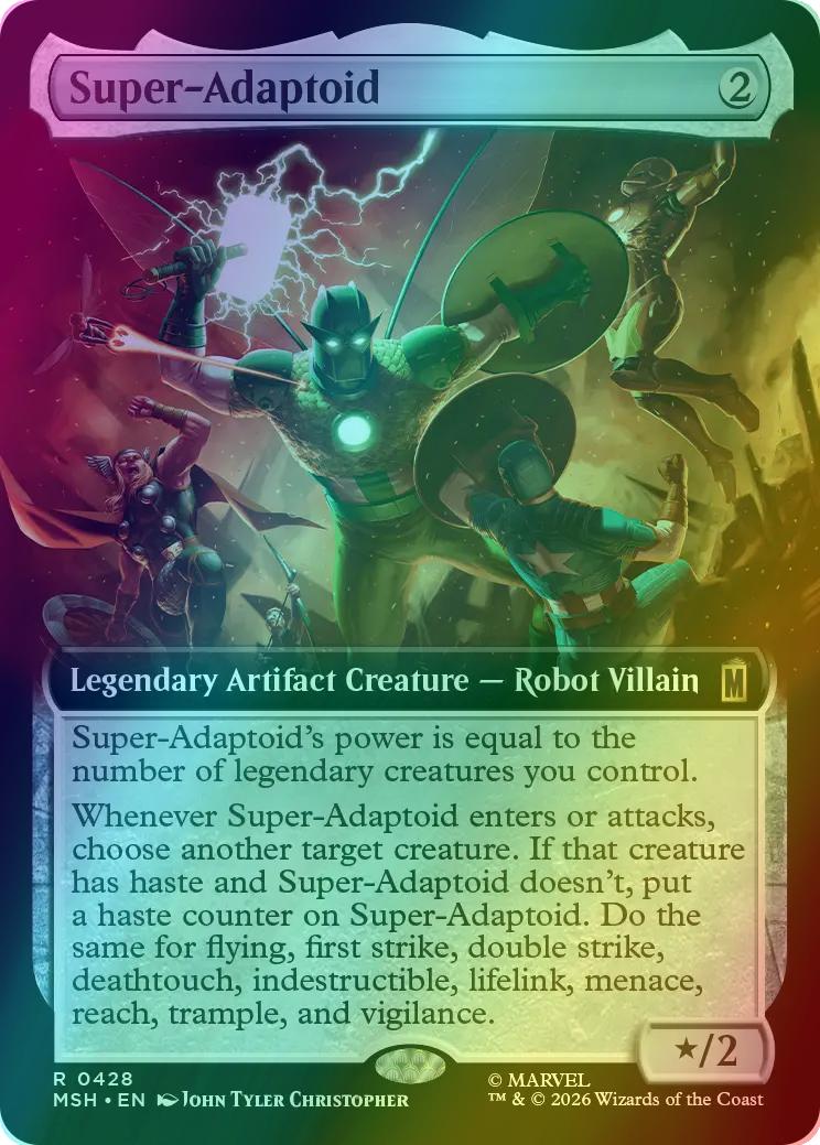 Super-Adaptoid [428] [Extended Art] [Marvel Super Heroes] [Foil]