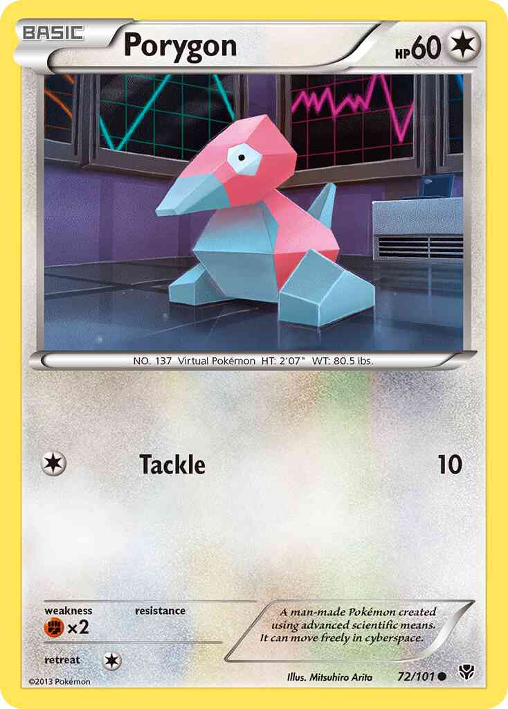 Porygon - 72/101 - Common [bw10-72] [Non-Holo]
