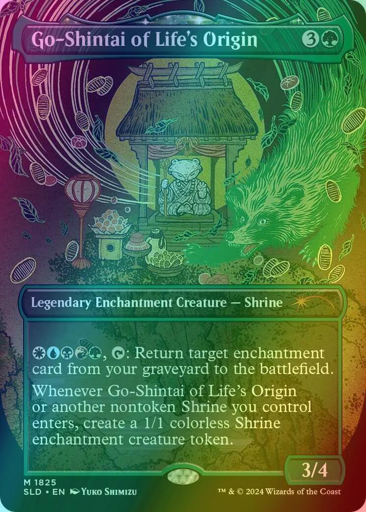 Go-Shintai of Life's Origin [1825] [Borderless] [20 Ways to Win] [Secret Lair Drop] [Foil]