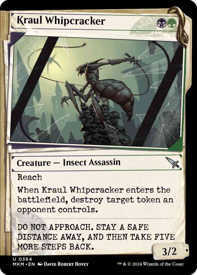 Kraul Whipcracker [364] [Dossier Showcase] [Murders at Karlov Manor] [Non-Foil]