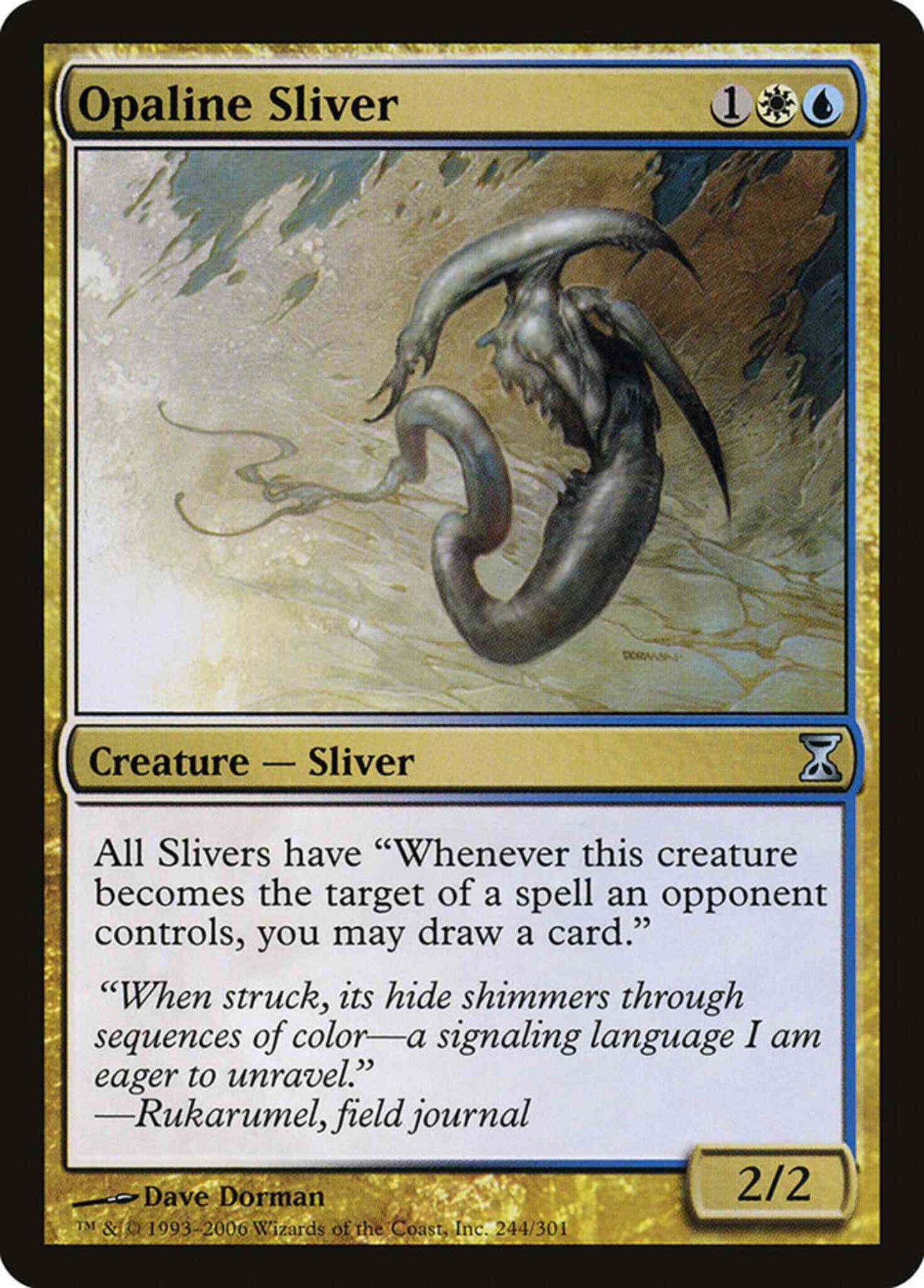 Opaline Sliver [244] [Time Spiral] [Non-Foil]
