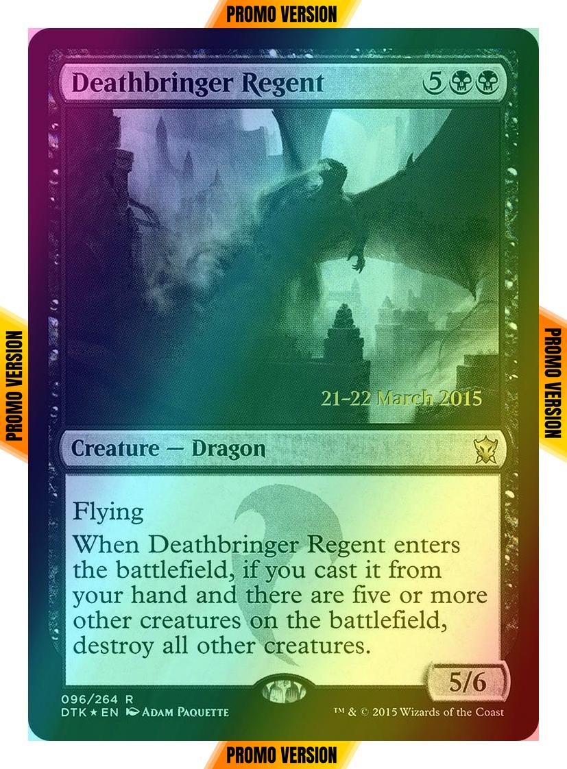 Deathbringer Regent [96s] [Prerelease] [Dragons of Tarkir Promos] [Foil]