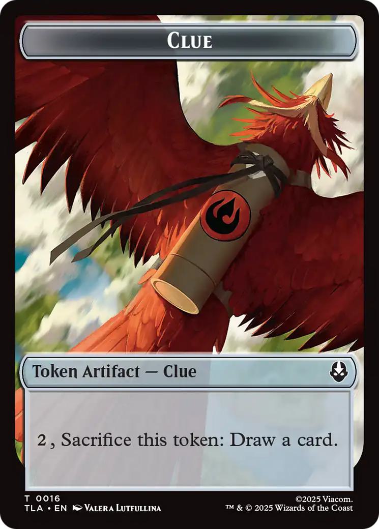 Ally Token (08) // Clue Token (16) [Avatar: The Last Airbender: Tokens] [Non-Foil]
