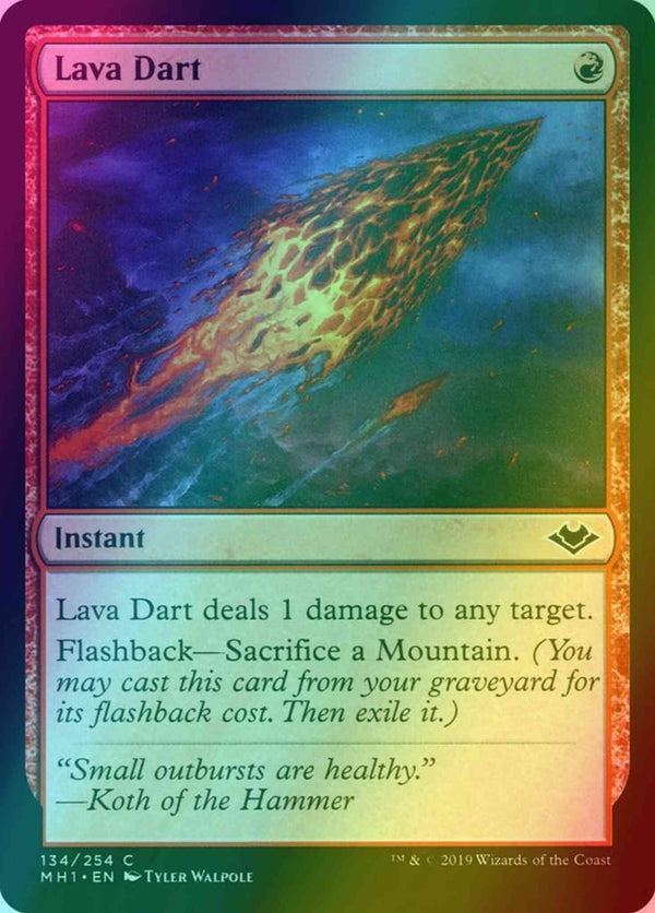Lava Dart [134] [Modern Horizons] [Foil]