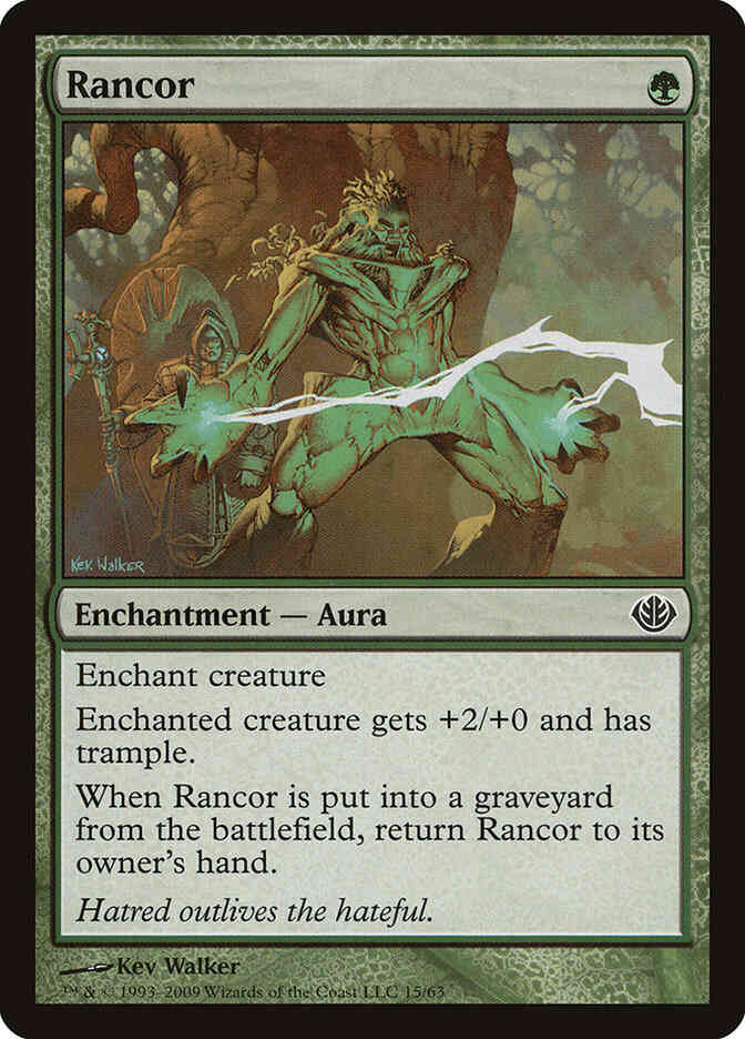 Rancor [15] [Duel Decks: Garruk vs. Liliana] [Non-Foil]