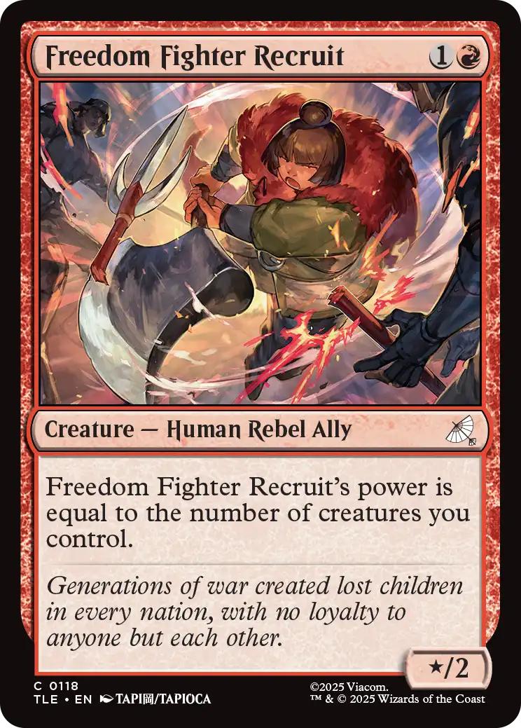 Freedom Fighter Recruit [118] [Avatar: The Last Airbender Eternal] [Non-Foil]