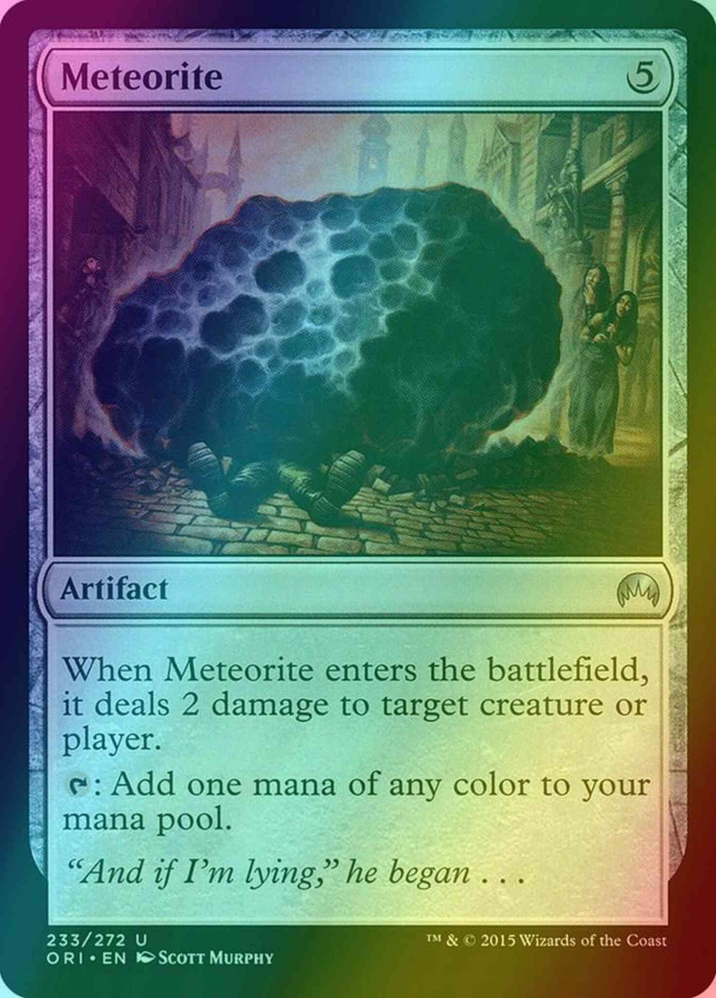 Meteorite [233] [Magic Origins] [Foil]