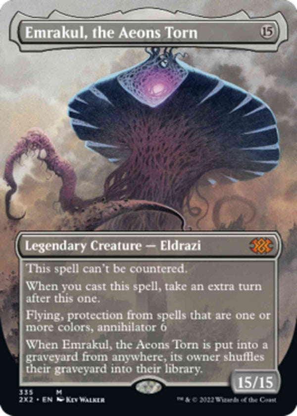 Emrakul, the Aeons Torn [335] [Borderless] [Double Masters 2022] [Non-Foil]