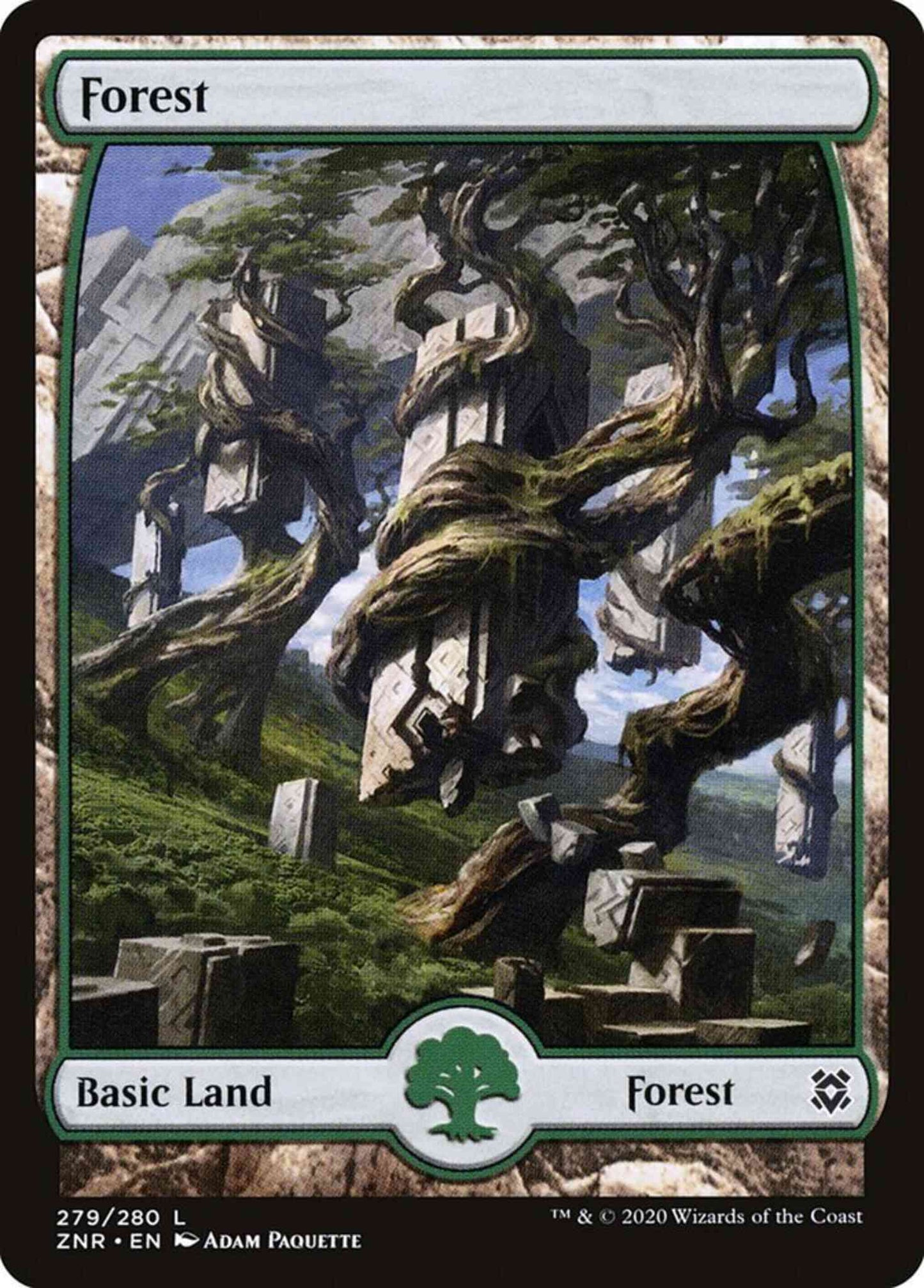 Forest [279] [Zendikar Rising] [Non-Foil]