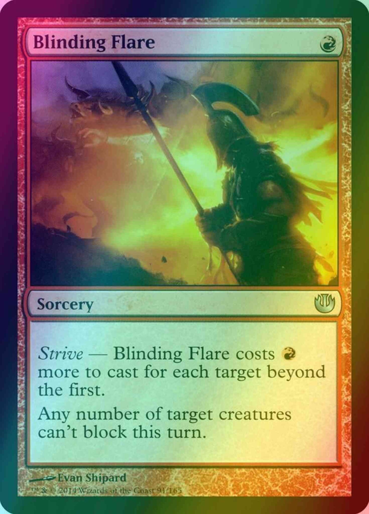 Blinding Flare [91] [Journey into Nyx] [Foil]