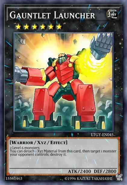 Gauntlet Launcher - LTGY-EN045 - Ultra Rare - 1st Edition
