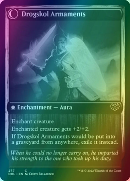 Drogskol Infantry // Drogskol Armaments [277] [Innistrad: Double Feature] [Foil]