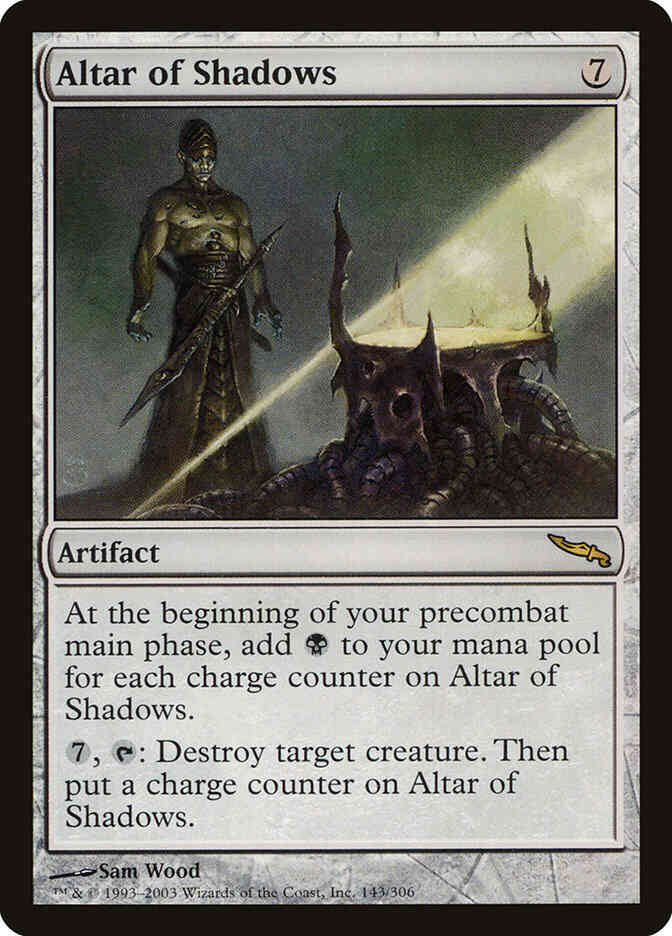 Altar of Shadows [143] [Mirrodin] [Non-Foil]