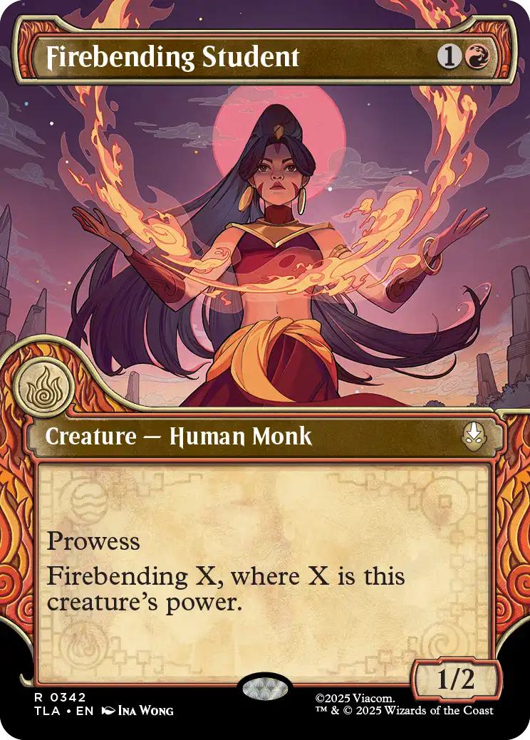 Firebending Student [342] [Elemental Frame] [Avatar: The Last Airbender] [Non-Foil]