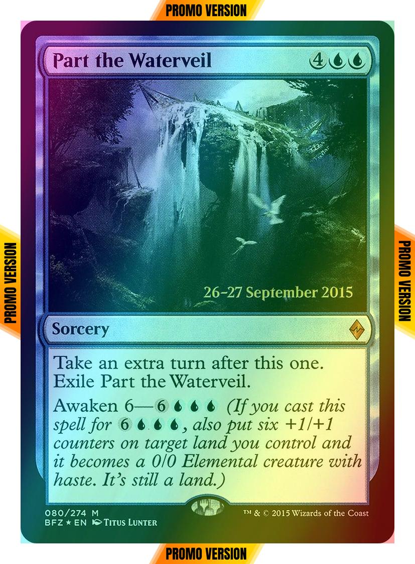 Part the Waterveil [80s] [Battle for Zendikar Promos] [Foil]