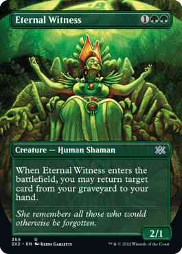 Eternal Witness [368] [Borderless] [Double Masters 2022] [Non-Foil]