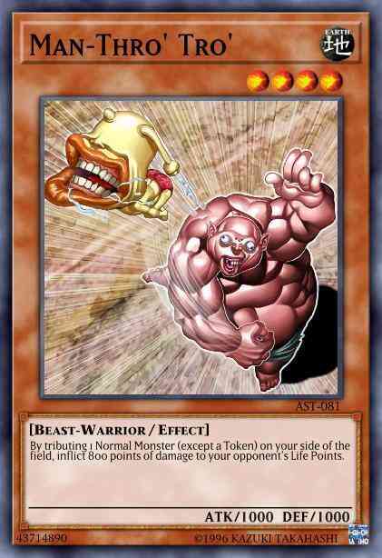 Man-Thro' Tro' - AST-081 - Common - 1st Edition