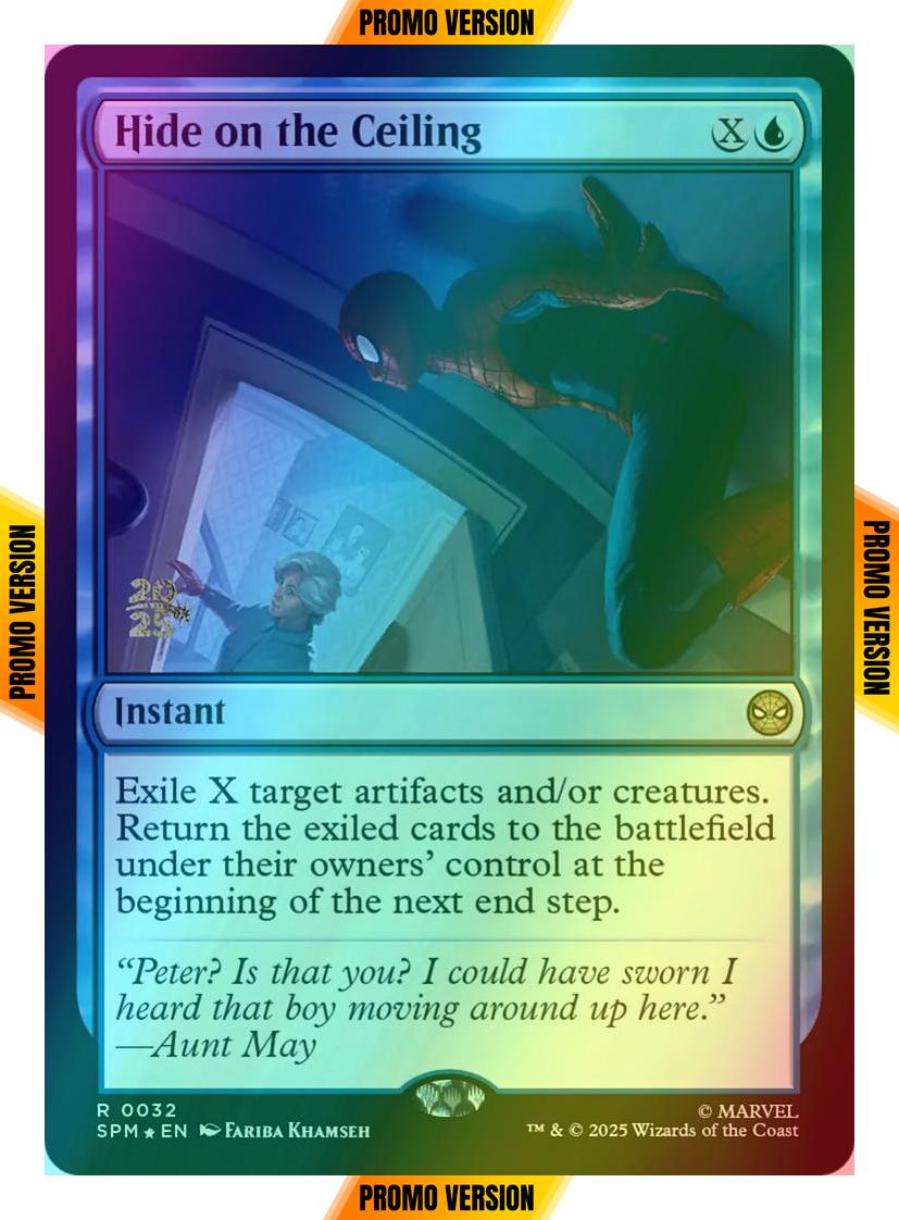Hide on the Ceiling [32s] [Marvel's Spider-Man: Promos] [Foil]