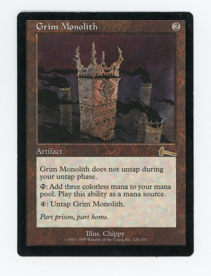 Grim Monolith — Damaged — ID 18598