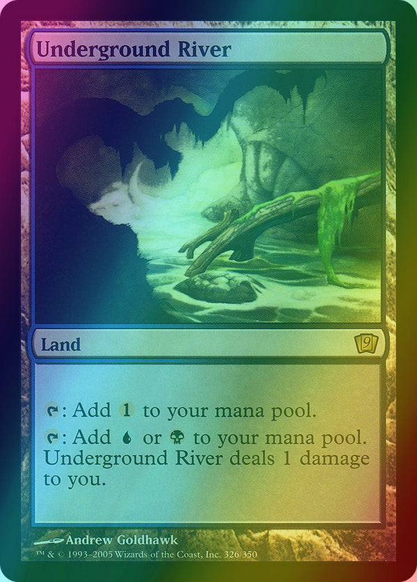 Underground River [326x] [Ninth Edition] [Foil]