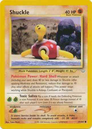 Shuckle - 51/64 - Common - Unlimited [neo3U-51] [Non-Holo]