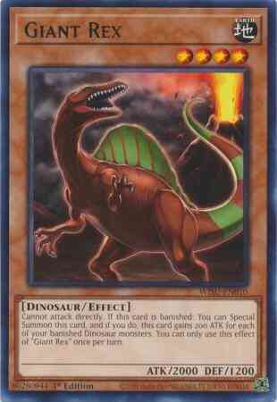 Giant Rex - WISU-EN010 - Rare - 1st Edition