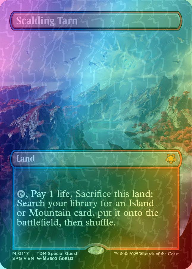 Scalding Tarn [117] [Borderless] [Special Guests] [Dragonscale Foil]