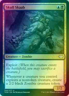 Skull Skaab [248] [Innistrad: Crimson Vow] [Foil]